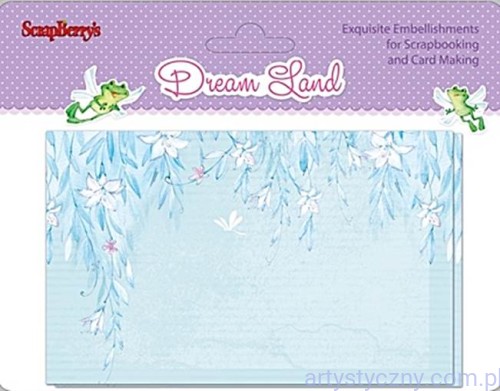 Papiery Ozdobne Dream Land,  Toppers 12ark, 7,5x12cm