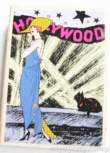 Hampton Art ~ Hollywood Diva ~ Stempel GIGANT