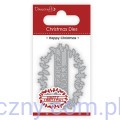 Wykrojnik Dovecraft - Happy Christmas - Wieniec - 104