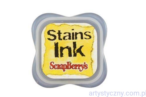 Stains Ink Pad Yellow - Żółty Tusz Pigmentowy