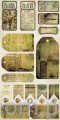 Zestaw dodatków - Junk Journal, Faded Memories,  15x30cm CC-JJ-MM05