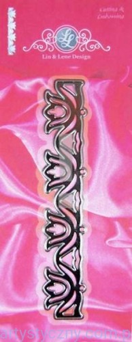 Wykrojnik Joy! Crafts - Border Lamówka Tulipany 1201/0013