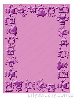 Folder Cuttlebug B6 - Mini Monsters - Potwory Halloween