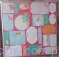 Papier Ozdobny - the Spring Fling Rhinestone Stack - 30,5x30,5 cm - 24 ark
