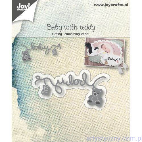 Wykrojnik Joy - Baby with Teddy 6002/1038
