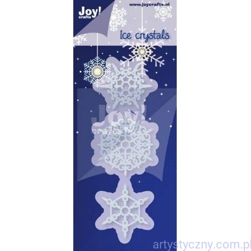 Wykrojniki Joy! Crafts - 3 Śnieżynki - Ice Crystals - 6002/2054