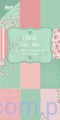 Papiery Ozdobne Joy - Floral - 15x30cm - 24 ark - 6011/0310