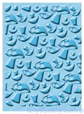 Folder Cuttlebug - Freshly Picked - Grzyby Grzybki