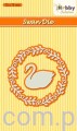 Wykrojnik Nellie's Choice - Swan - Ramka Łabędź HSDJ006