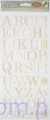 DCWV Epoxy Alphabet Stickers - Naklejki Epoksydowe - Linen Closet - ALFABET