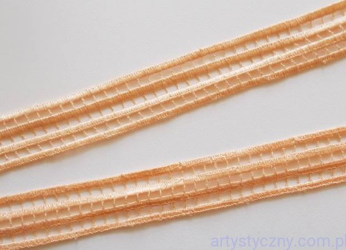 7. Łososiowa Koronka Siatka - 3 metry