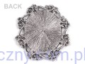 Metalowa Zawieszka Baza pod Kaboszon 35x40mm