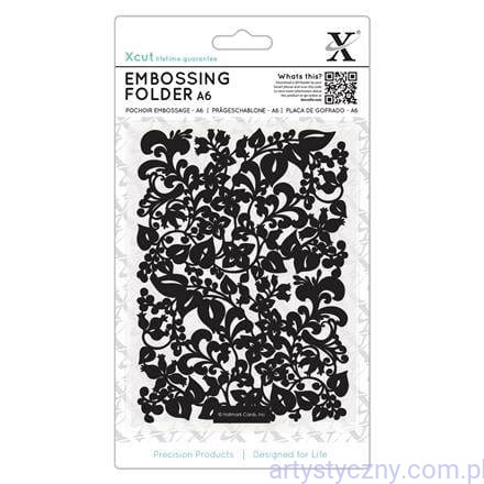 Folder Xcut A6 - SWEEPING FLORALS - XCU-515189