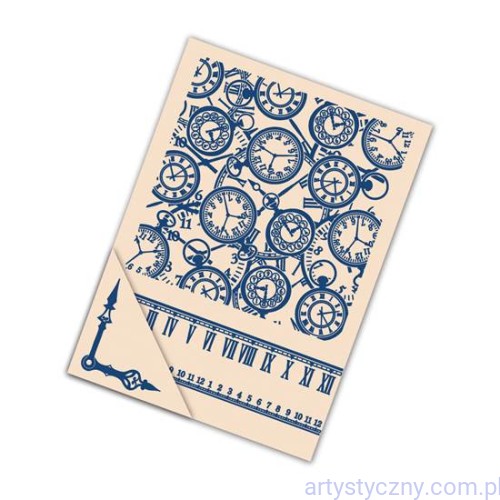 Foldery Tattered Lace - Clocks 4 szt Zegary EF073/D