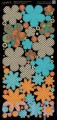 Scrapki Kwiatki - Steampunk Spells Collection - Die Cut Flowers by Graphic45 - 2 arkusze