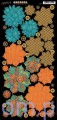 Scrapki Kwiatki - Steampunk Spells Collection - Die Cut Flowers by Graphic45 - 2 arkusze