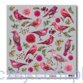 Zestaw papierów do scrapbookingu ScrapBerrys - Birds of Paradise - 30x30сm