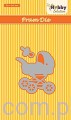 Wykrojnik Nellie's Choice - Pram - Wózek Smoczek HSDJ030