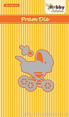 Wykrojnik Nellie's Choice - Pram - Wózek Smoczek HSDJ030