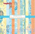 Papiery Ozdobne ScrapBerry's - Ocean Enchantment, 24 ark 15х15 сm