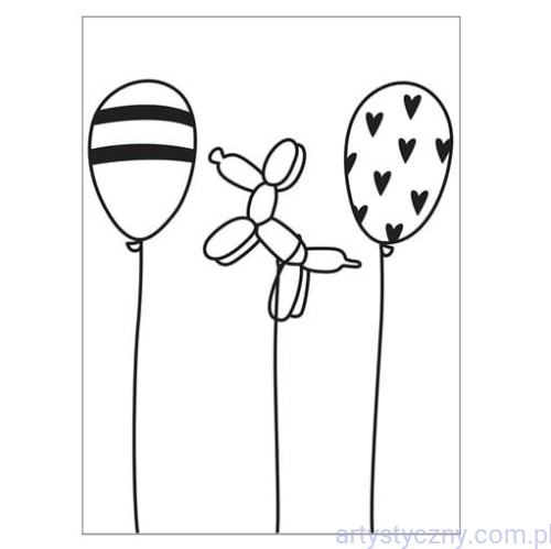 Folder Darice - Balloons - Baloniki 30032597