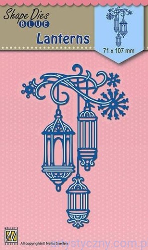Wykrojnik Nellie - Lanterns - Lampiony SDB066