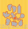 Wykrojniki Nellie Choice 9 szt - Baby - Motywy Dziecięce HSDJ031