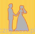Wykrojnik Nellie's Choice - Bridal couple - Para młoda HSDJ032