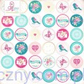 Papier do scrapbookingu - Peace and Friendship 30x30сm