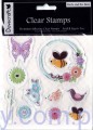 Stemple Akrylowe Dovecraft ~ Birds and the Bees - Motylki Ptaszki Kwiatki