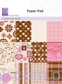 Papier do scrapbookingu - Sweet - 15x15cm - 24 ark