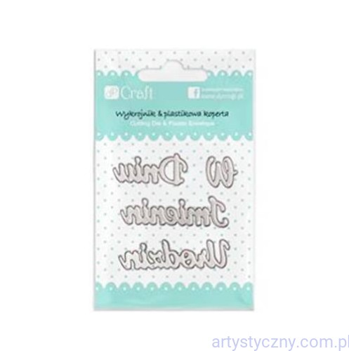 Wykrojniki napis W Dniu Urodzin Imienin JCMA-083