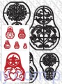 Wykrojniki Xcut - Russian Dolls - Matrioszki XCU 503235