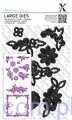 Wykrojniki Xcut - 9 szt - Floral Frame - Kwiaty Liście XCU 503234