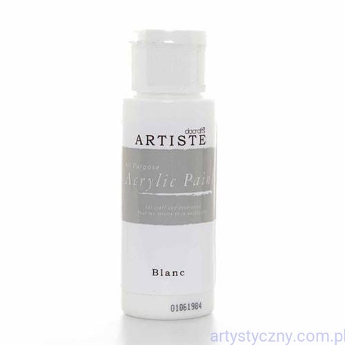 Farba Akrylowa Artiste 59 ml Blanc - Biała