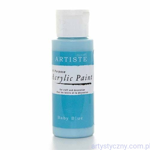 Farba Akrylowa Artiste 59 ml Baby Blue - Niebieska
