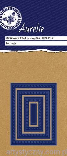 Wykrojniki - Cross-Stitch Rectangle - Prostokątne Ramki 4 szt