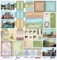 Papier do Scrapbookingu - Discover Italy, Bella Italia 30x30сm SCB220605009