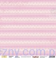 Papier do Scrapbookingu, Wavy Pink, 30x30сm SCB220607404