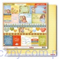 Papier do Scrapbookingu, Sweetheart, 30x30сm