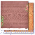 Zestaw papierów do scrapbookingu Orientalne TROPICS  -7ark - 30x30cm