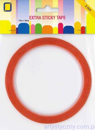 JEJE Extra Sticky Tape 3mm Taśma dwustronna MOCNA - 10m