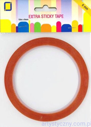 JEJE Extra Sticky Tape 6mm Taśma dwustronna MOCNA - 10m