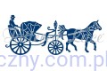 Wykrojnik Tattered Lace - Vintage Carriage - Powóz D1293