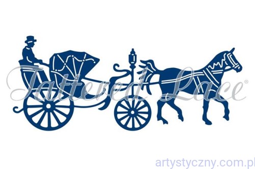 Wykrojnik Tattered Lace - Vintage Carriage - Powóz D1293