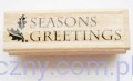 Stempel Drewniany Dovecraft - Seasons Greetings