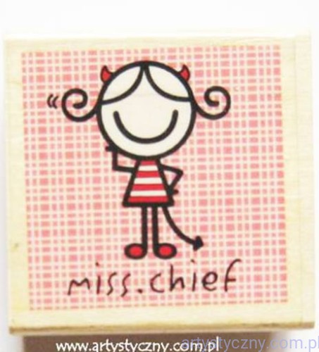 Stempel Ozdobny SMirk ~ Miss.Chief
