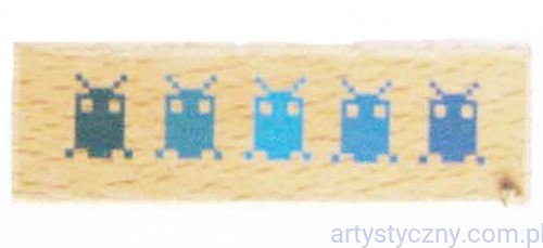 Stempel Ozdobny Smirk, Kosmici, Statki Kosmiczne