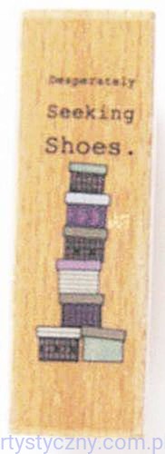 Stempel Ozdobny Smirk ~ Desperately seeking shoes