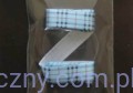 Tasiemka Wstążka Satynowa - Niebieska w Kratkę - 6